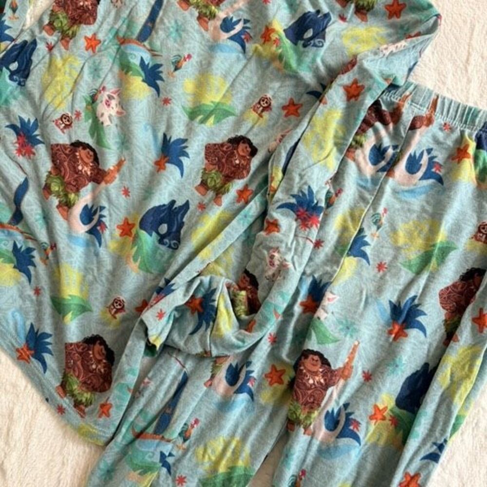 Posh Peanut Classic Pajama Set Moana Disney Maui 5/6